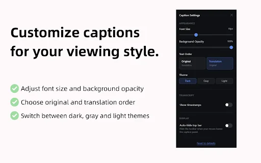 SonicMeet: Live Captions & Translation for Zoom, Meet & Teams - Screenshot 3